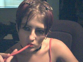 mmm twizzler:)